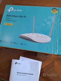 Modem ADSL  TP-Link  Mod.TD-W8961N.  Kit completo.