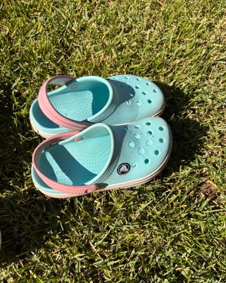 Crocs azzurre c10