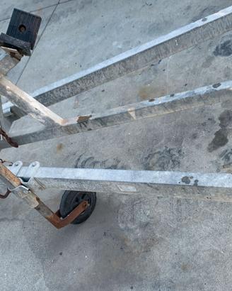 CARRELLO BARCHE USATO PER CANTIERE