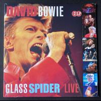 DAVID BOWIE/GLASS SPIDER LIVE 2 LP “ raro vinile