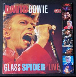 DAVID BOWIE/GLASS SPIDER LIVE 2 LP “ raro vinile