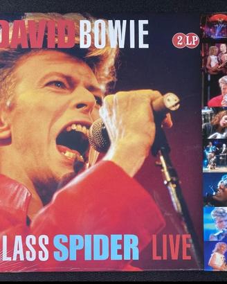 DAVID BOWIE/GLASS SPIDER LIVE 2 LP “ raro vinile
