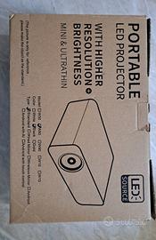 Proiettore portabile a led