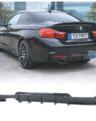 DIFFUSORE BMW F32 F33 F36 LOOK M PERFORMANCE CARBO