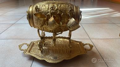 Set da Liquore Vintage Lavorato a Mano ad Isfahan