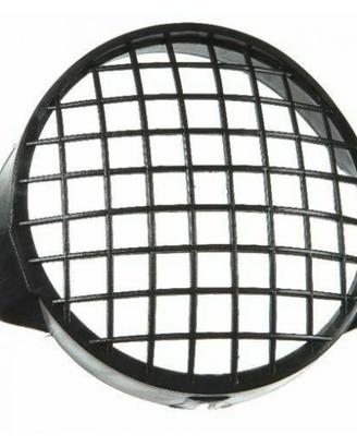 Griglia faro anteriore nera per Piaggio Vespa PX