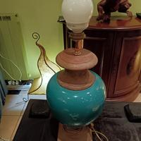 Lampada porcella turchese