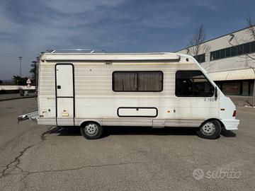 MOTORHOME PILOTE 5 POSTI FIAT 2.5 TD PORTA MOTO
