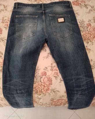 Jeans Dolce e Gabbana denim 14 gold