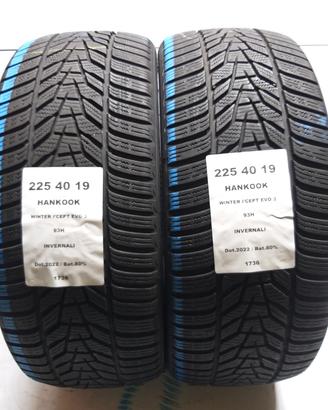 2 GOMME 225 40 19 HANKOOK A1736