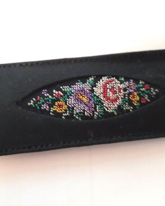 Pettine e custodia da borsetta vintage