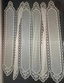 tendina macrame a vetro tirolese per finestra 