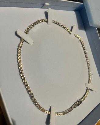 Collana tennis swaroski