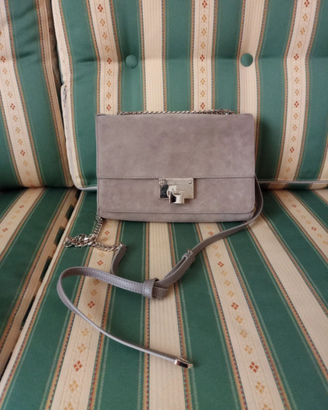 Borsa Jimmy Choo a tracolla in pelle scamosciata 