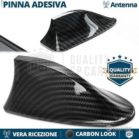 Antenna PINNA DI SQUALO Per RENAULT CLIO 4-5, Fibra di Carbonio | VERA