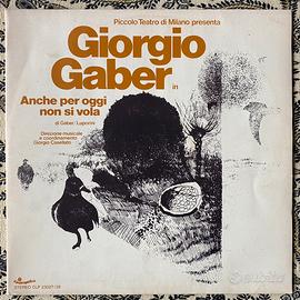 Giorgio Gaber LP doppio Anche per oggi non si vola