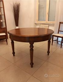 Tavolo tondo apribile