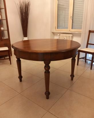 Tavolo tondo apribile