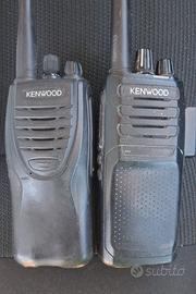 Coppia Walkie Talkie Professionali Kenwood