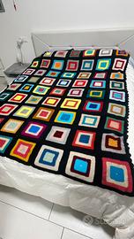 Coperta in lana fatta dalla nonna