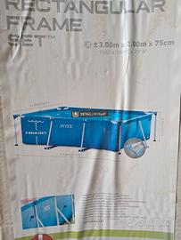 piscina completa di motore trattabile 