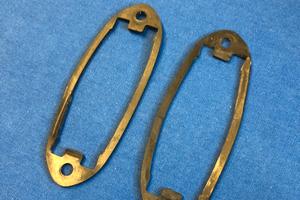 GUARNIZIONI luci TARGA  KARMANN GHIA 1958-1974