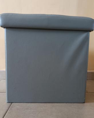 Pouf contenitore quadrato 