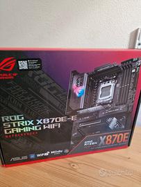 scheda madre Asus Rog Strix x870e con wifi 7