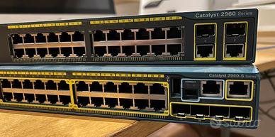 Coppia Switch cisco 2960 e 2960s per Ruggero