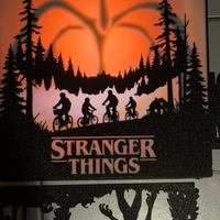 Lampada parete stranger things