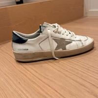 Golden Goose Superstar Bianche e Grigie 42 Nuove