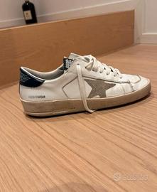 Golden Goose Superstar Bianche e Grigie 42 Nuove