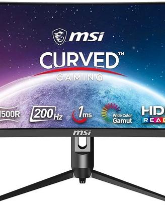 monitor gaming curvo 200hz MSI 