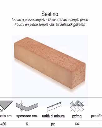 SISTINO COTTO IMPRUNETA INGELIVO