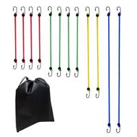 Corde Elastiche Robuste, varie lunghezze, 12 Pz