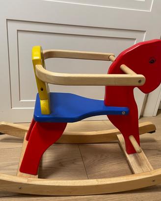 Cavallo a Dondolo legno Pinton Toy