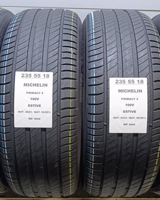 4 GOMME 235 55 18 MICHELIN 2023 RIF3644