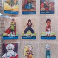 Lotto carte Dragonball Z Serie Oro