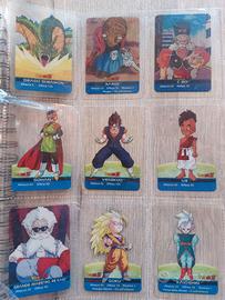 Lotto carte Dragonball Z Serie Oro