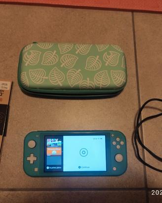 switch lite + 64Gb + Mario + cover + pellicola