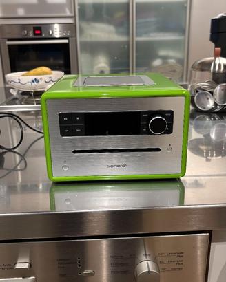 Radio CD DAB+ SonoroCD (SO-210) Verde - Design Hi-