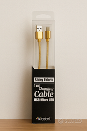 Cavo Usb-Micro Usb in Metallo di I-Total (colore o