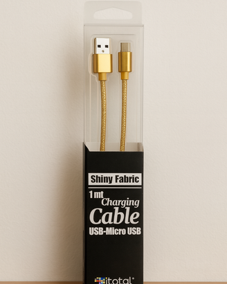 Cavo Usb-Micro Usb in Metallo di I-Total (colore o