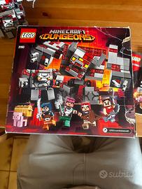 Lego minecraft la Battaglia della pietra rossa