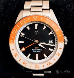 Orologio Diver  Whishdoit  gmt Seiko NH 34