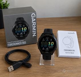 Garmin Forerunner 965 Nero + 3 Cinturini
