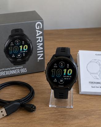 Garmin Forerunner 965 Nero + 3 Cinturini