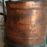 irroratore a spalla in rame