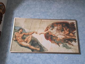 Quadro “Creazione di Adamo”