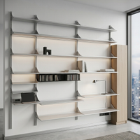 Libreria in alluminio KAOS di DRIADE